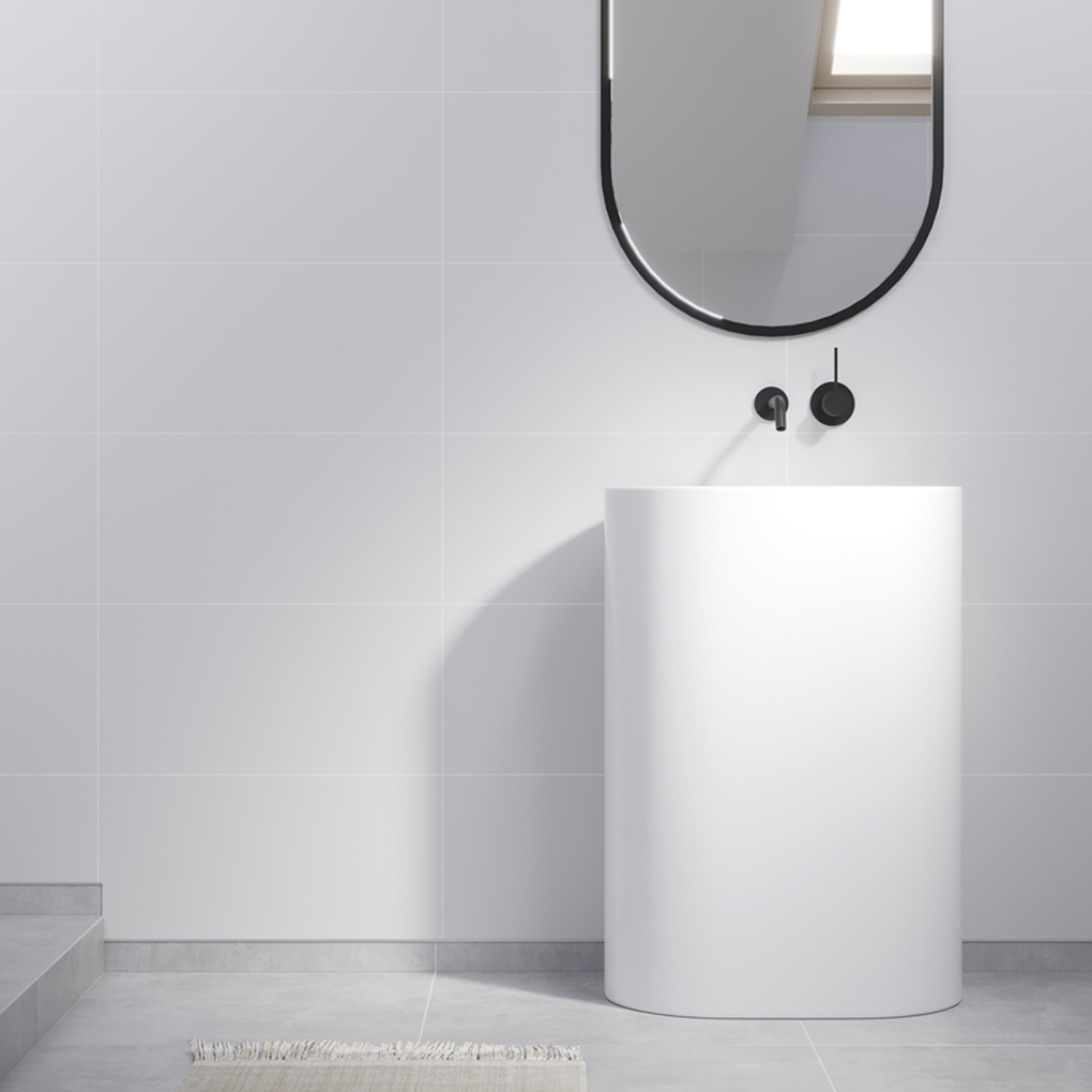 Fibo Trespo Glad - 1091s M6030-W Rhodos White